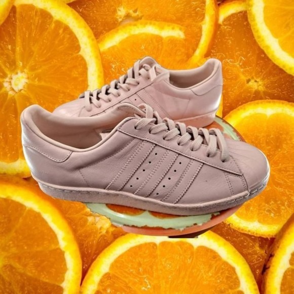 Adidas Pink Classic Style Sneakers Size 11 - Picture 1 of 9